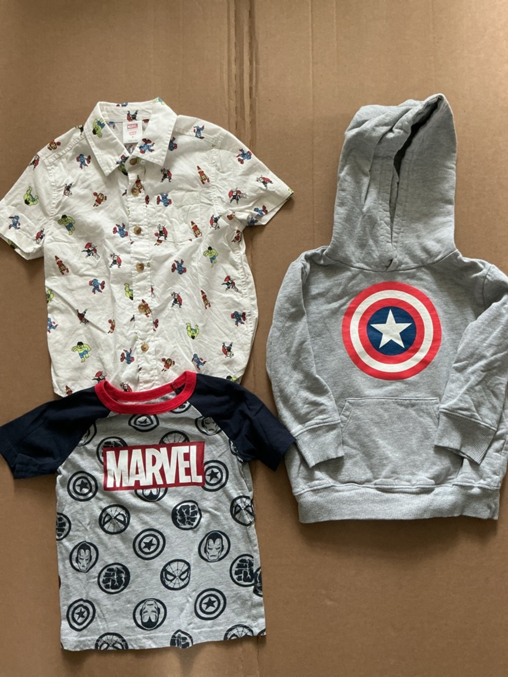 Marvel Avengers shirt lot